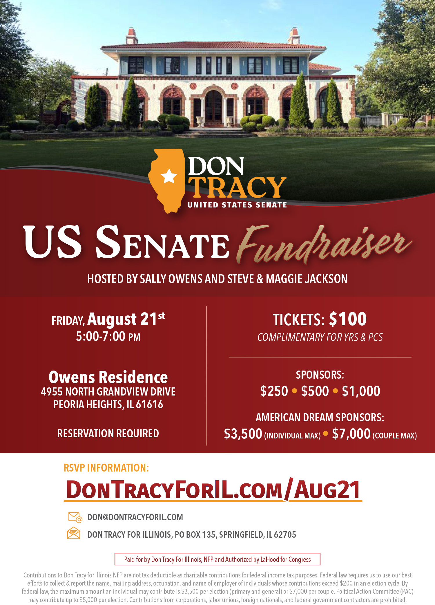 Owens Fundraiser