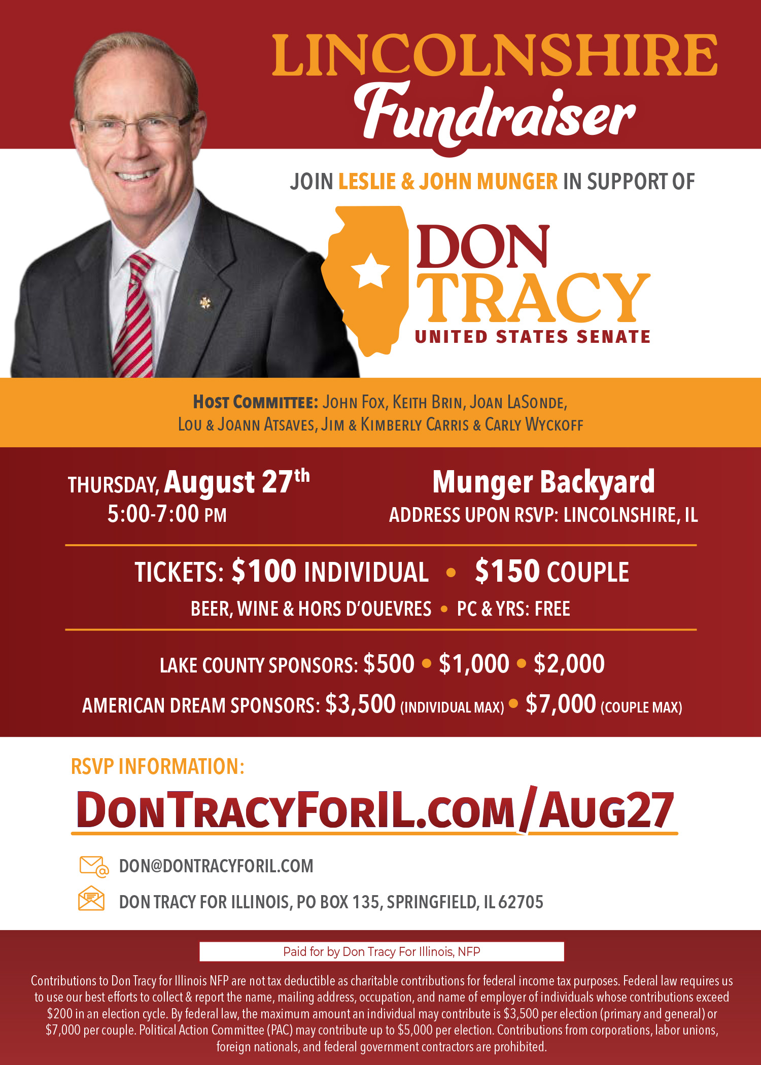 Lincolnshire Fundraiser
